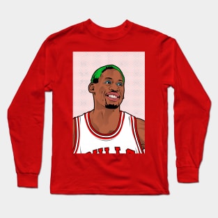 Dennis Rodman Long Sleeve T-Shirt